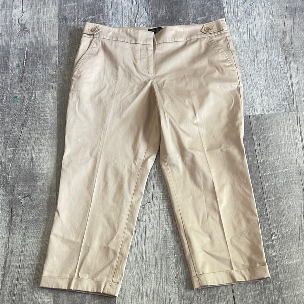 Talbots‎ Capri Khaki Pant